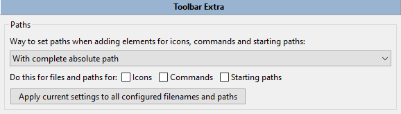 Toolbar Extra